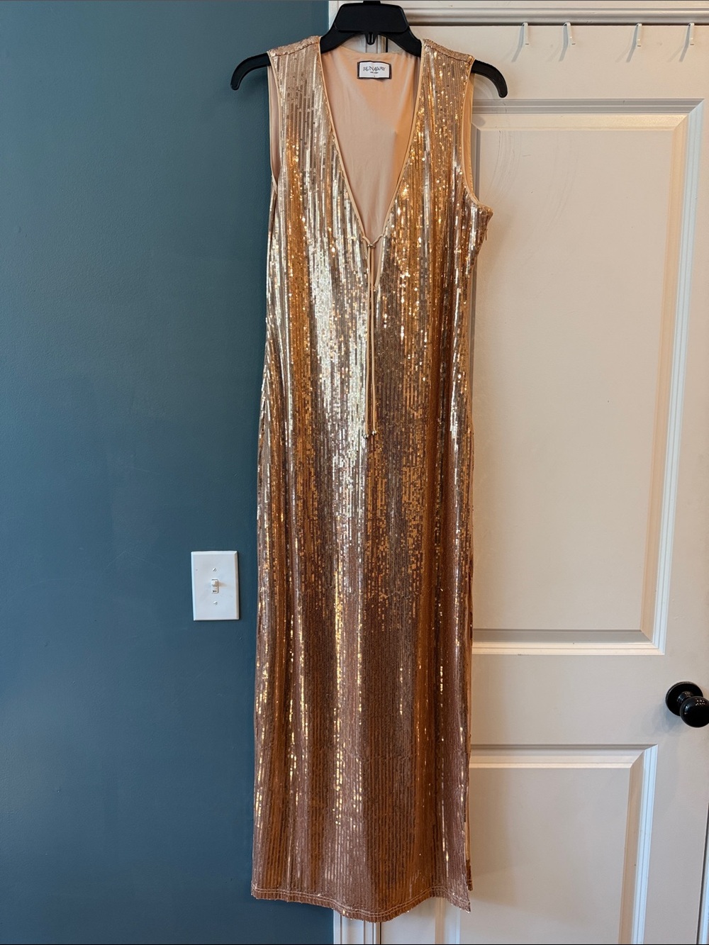 Runaway The Label Sequin Midi Dress